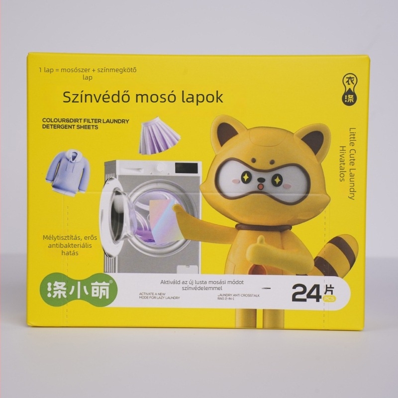 Színkeveredést megakadályozó mosólap, mélytisztítás, 1 db.