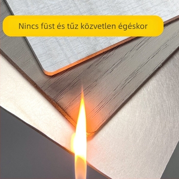 Bambuszrostból készült szénkristály falpanel, 1220x2440x5 mm – sík belső dekorpanel, modern minimalista stílus