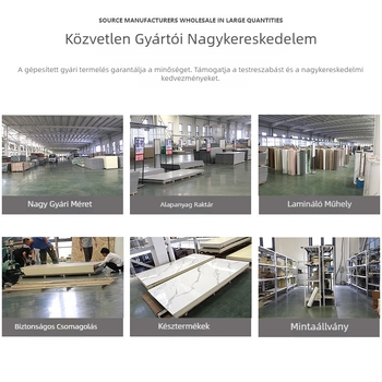 PVC falpanel UV bevonattal, magasfényű márványhatás