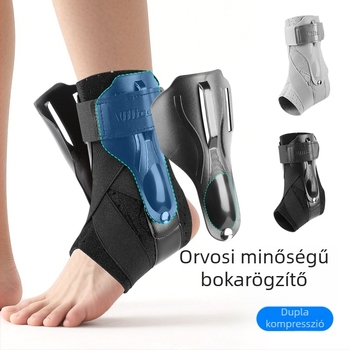 Légáteresztő bokavédő felépüléshez és tartáshoz, sporthoz, sprain elleni védelem