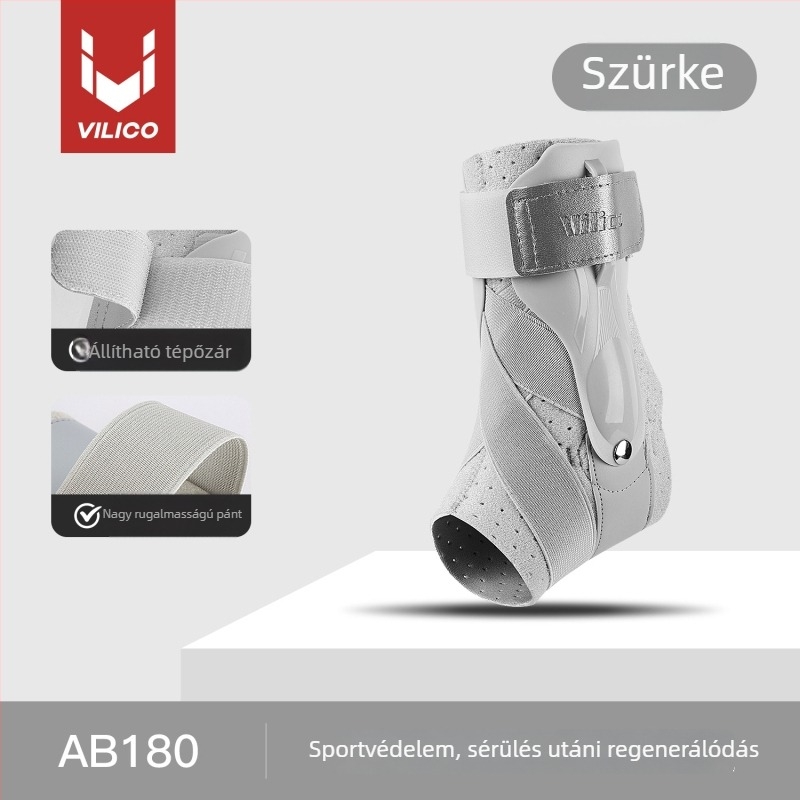 Légáteresztő bokavédő felépüléshez és tartáshoz, sporthoz, sprain elleni védelem