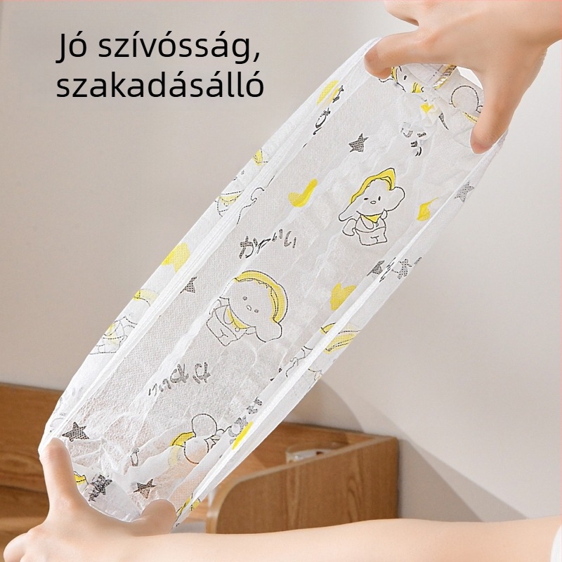 60 darab egyszer használatos cipővédő, nem szőtt anyagból, megnövelt vastagságú, kopásálló, csúszásmentes, otthoni használatra, diákoknak és felnőtteknek