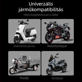 Motorkerékpár LED fényszóró, nagy fényerő, H4/BA20D/P15D, sárga–fehér kettős szín