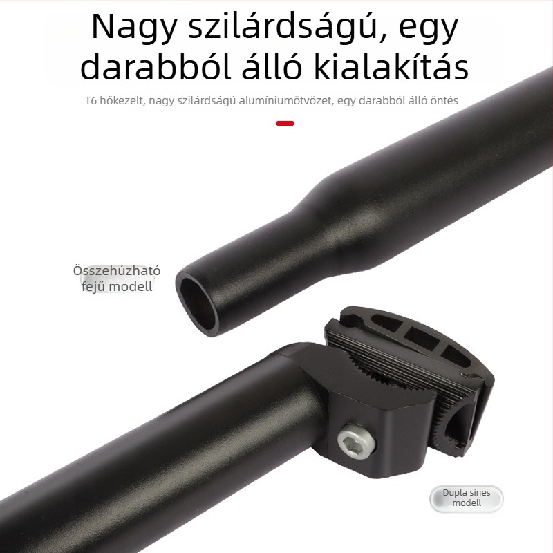 Hosszított nyeregcső alumíniumötvözetből, hegyi, összecsukható és fixie kerékpárokhoz