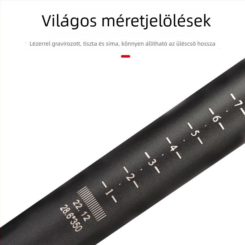 Hosszított nyeregcső alumíniumötvözetből, hegyi, összecsukható és fixie kerékpárokhoz