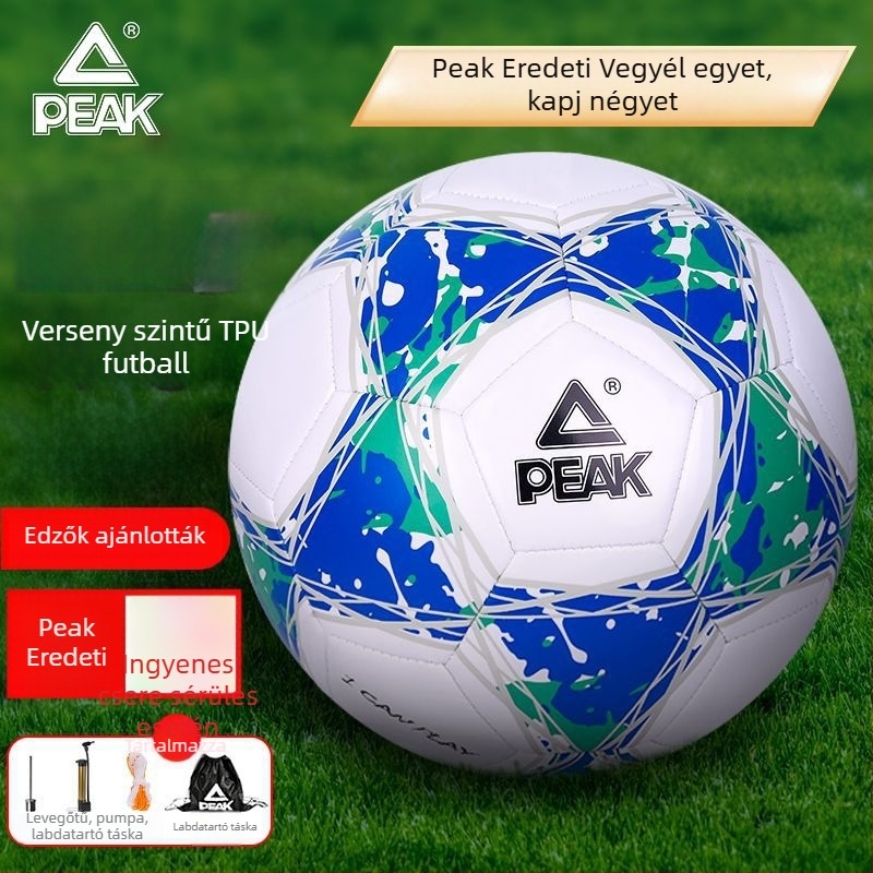 Peak 5-ös méretű PU futball gyerekeknek és diákoknak