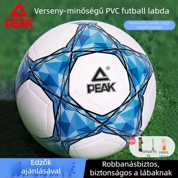 Peak futball 5-ös számú, felnőttek és gyerekek számára, szabvány méret, professzionális mérkőzés-edzés labda World Cup