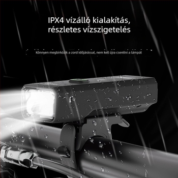 Tosuod kerékpár első lámpa éjszakai tekeréshez, vízálló, nagy fényerejű fény az országúti kerékpárhoz
