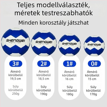 0123-es számú kézilabda edzőlabda gyerekeknek – óvoda és általános iskola számára, kopásálló, vastított kivitel