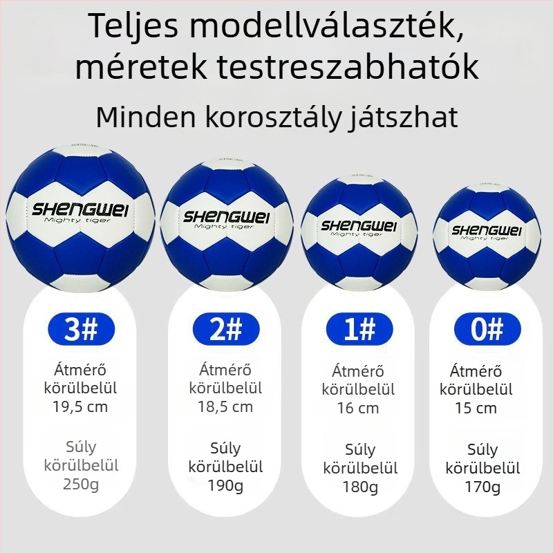 0123-es számú kézilabda edzőlabda gyerekeknek – óvoda és általános iskola számára, kopásálló, vastított kivitel