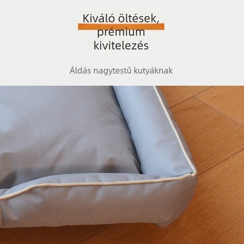 Rágásálló kutya ketrec hűsítő fekhely nagy testű kutyáknak, csúszásmentes és vízálló matrac, egész éves használatra