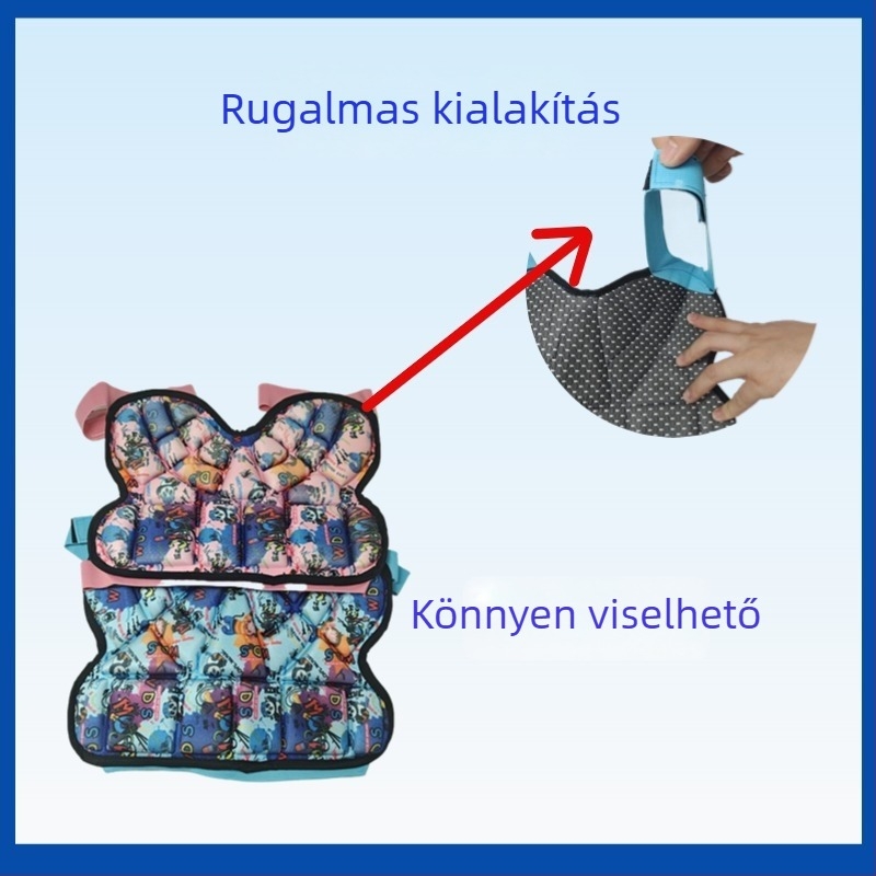 Gyerekeknek készült csípővédő nadrág pántokkal görkorcsolyázáshoz és síeléshez