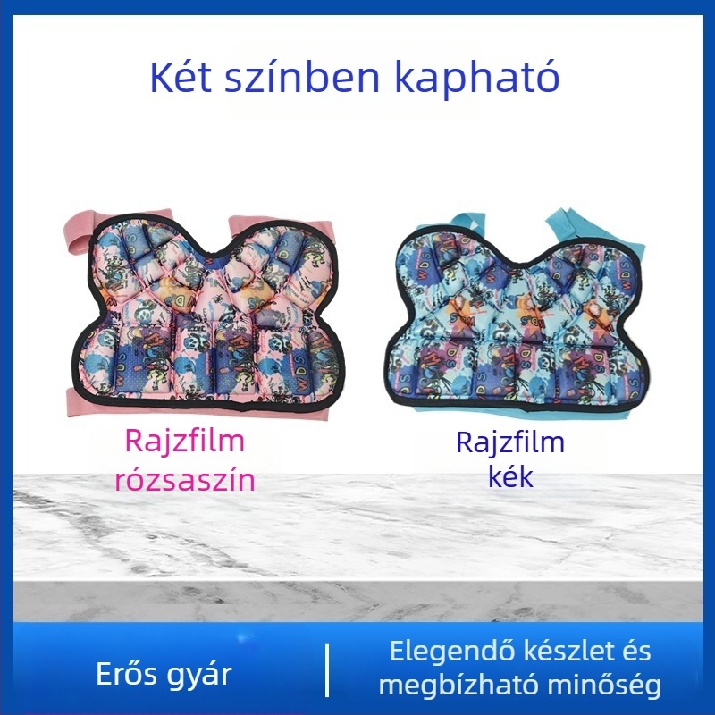 Gyerekeknek készült csípővédő nadrág pántokkal görkorcsolyázáshoz és síeléshez