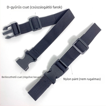 Kültéri felszereléshez csatok és hevederek, hátizsák csatok, sátor kiegészítők