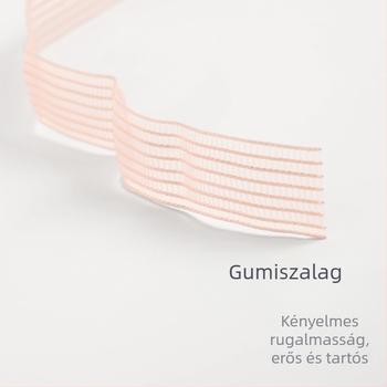 Láthatatlan pántos balettcipő, megerősített elasztikus pánt, pointe cipő, 35 cm hosszú pánt