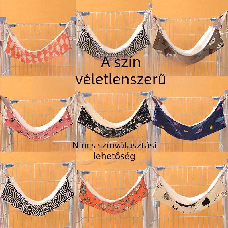 Regulálható macskafüggőágy téli meleggel
