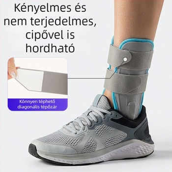 Sportos bokaortézis gelbetéttel a ficam utáni gyógyulásért – kompressziós támogatás