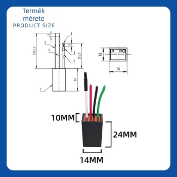 Trumpxp mini negatív iongenerátor, 5V DC autó légtisztító modul