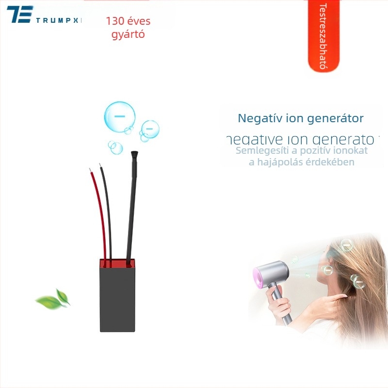 Trumpxp mini negatív iongenerátor, 5V DC autó légtisztító modul