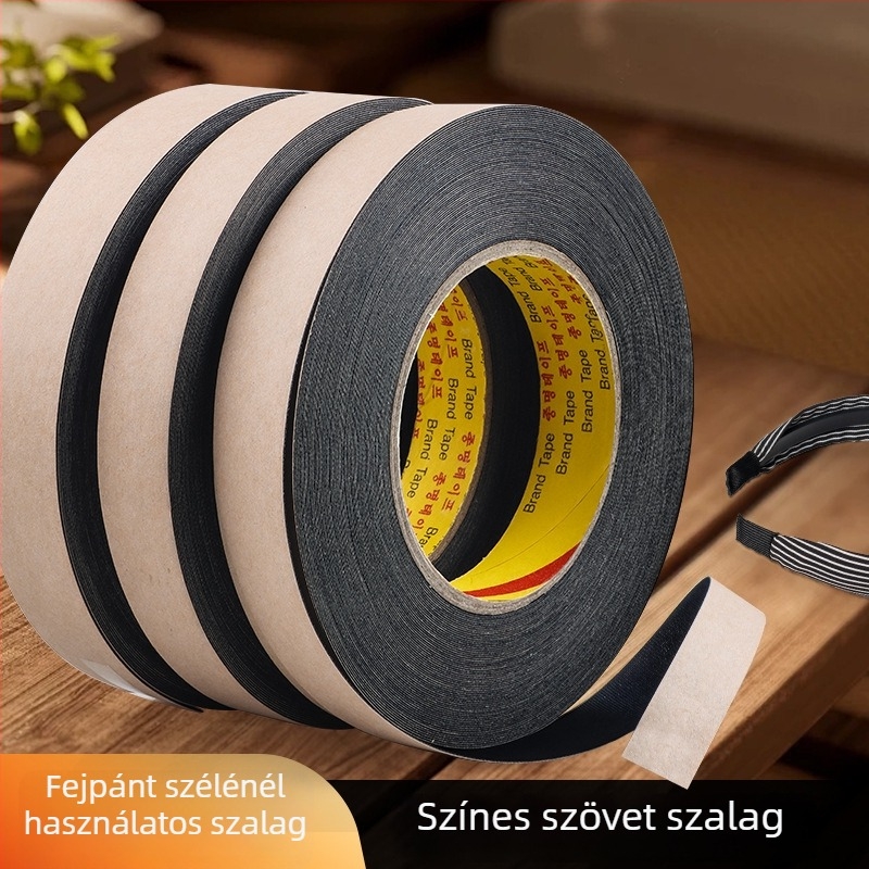 DIY textil élzáró szalag ribkötött anyaghoz – ékszerkiegészítők és hajpántok számára