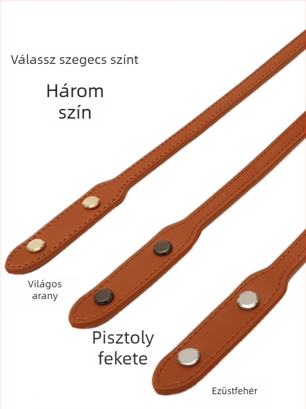 Vállpánt tote táskájához – valódi bőrből, cserélhető, vékony