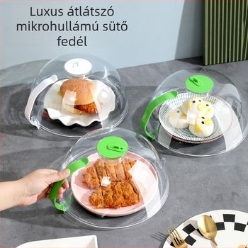 Early zen Mikrohullámú sütő fröccsenés elleni fedő, magas hőmérsékletet tűrő konyhai fedő melegítéshez