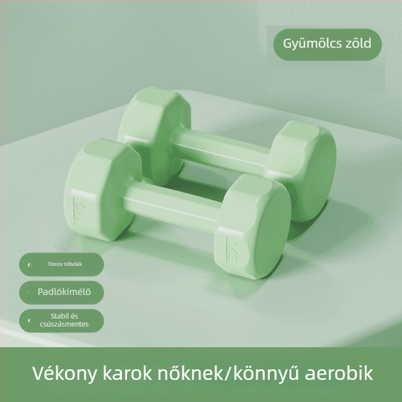 Cement súlyzók otthoni edzéshez, karok formázása, kezdő jóga gyakorlatok, hordozható fitnesz berendezés