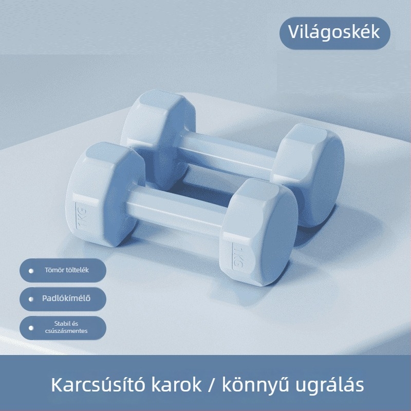 Cement súlyzók otthoni edzéshez, karok formázása, kezdő jóga gyakorlatok, hordozható fitnesz berendezés