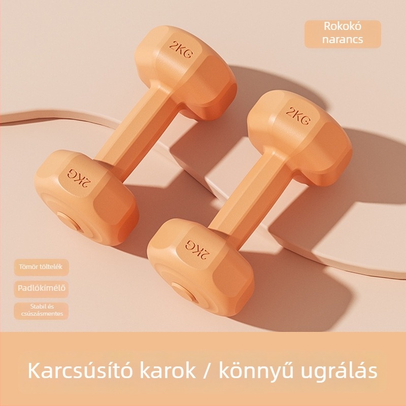 Cement súlyzók otthoni edzéshez, karok formázása, kezdő jóga gyakorlatok, hordozható fitnesz berendezés