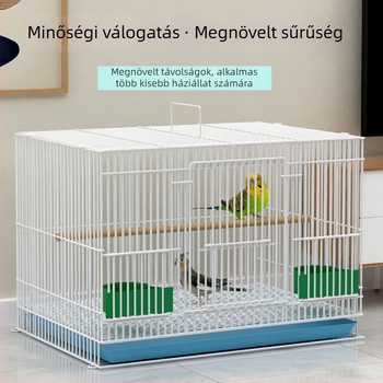 Fém madárketrec galambok és papagájok számára