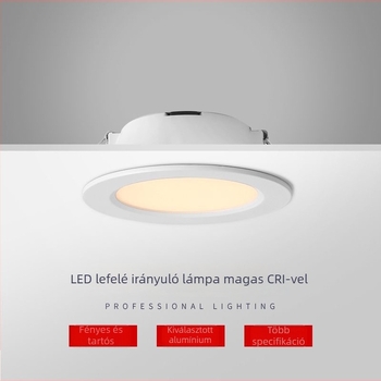Nappaliba való ultra vékony LED beépített mennyezeti lámpa, magas színvisszaadási indexszel