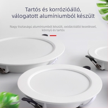 Nappaliba való ultra vékony LED beépített mennyezeti lámpa, magas színvisszaadási indexszel