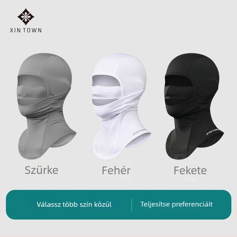 Xintown Két rétegű síkapucni maszk a snowboardozáshoz, nyakmelegítő, vékony fleece bélés