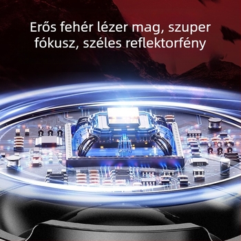 Kompakt zseblámpa ultraerős, hosszú hatótávolsággal túrázáshoz, éjszakai hegymászáshoz és vészhelyzetekhez