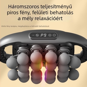 20- és 16-fejű fascia masszírozó a teljes test masszázshoz, professzionális szint