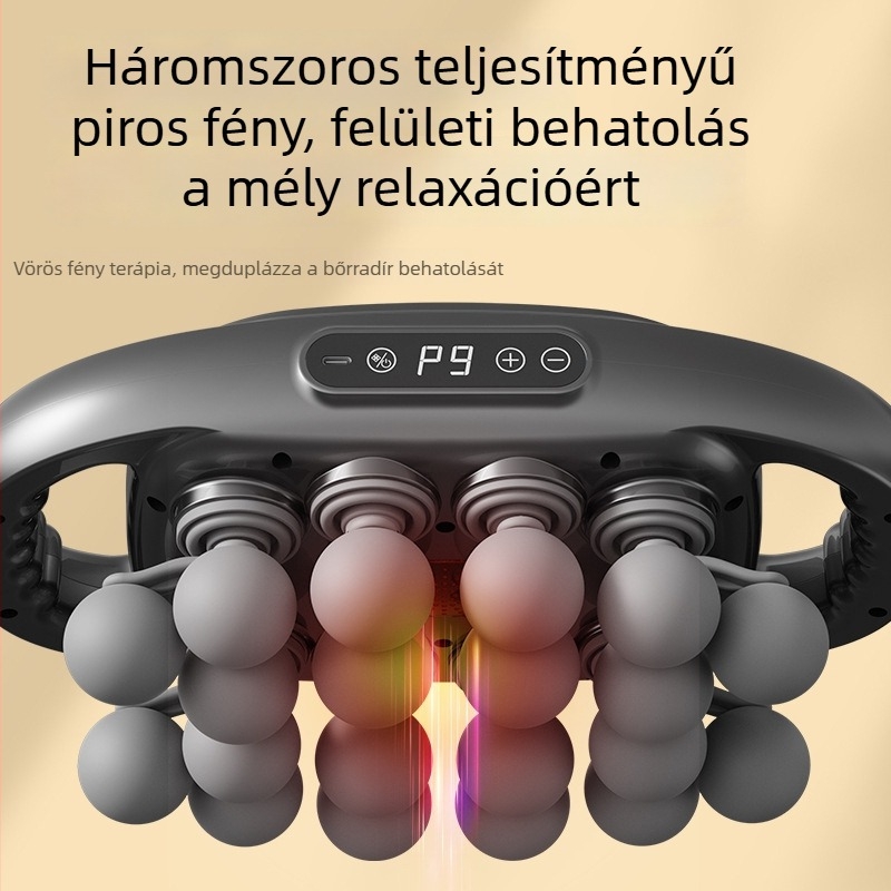 20- és 16-fejű fascia masszírozó a teljes test masszázshoz, professzionális szint