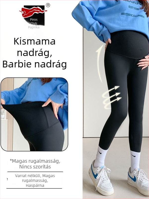 Red Pepper kismama nadrág állítható hasszorítással, magas rugalmasságú kényelmes kismama leggings