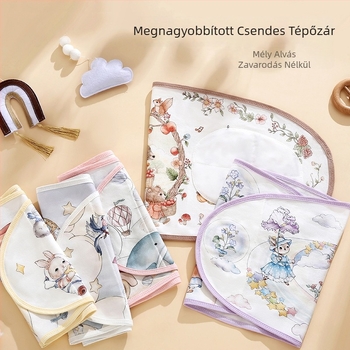 Újszülött: 100% pamut ölelő kendő Velcro-záróval, vékony, csendes alvózsák