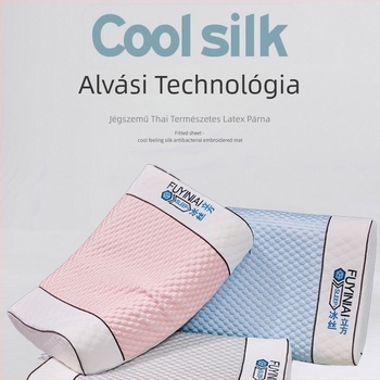 Hűtő latex párna masszázsgolyó töltettel, egyszemélyes és kétszemélyes használatra