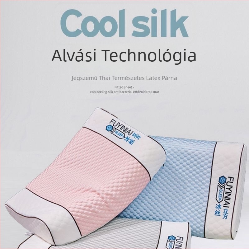 Hűtő latex párna masszázsgolyó töltettel, egyszemélyes és kétszemélyes használatra