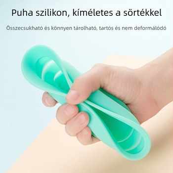 Lovelykitten Szilikonból készült sminkecset tisztító, összecsukható tisztító tál, szépségápolási eszköz