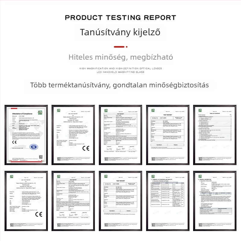 9882(RD) Mini hordozható zseb-mikroszkóp UV bankjegy-detektorral és LED lámpával, 60× nagyítás, ékszerek és kulturális relikviák azonosításához