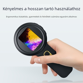 Kézi digitális mikroszkóp nagyítóval ékszerek vizsgálatához és olvasáshoz