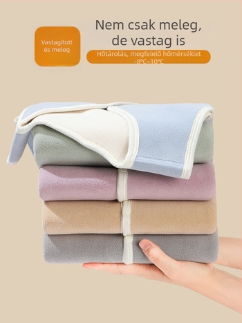 Őszi-téli gyerekeknek meleg, fleece-béléssel ellátott ujjatlan mellény, közép- és nagyobb korosztály számára