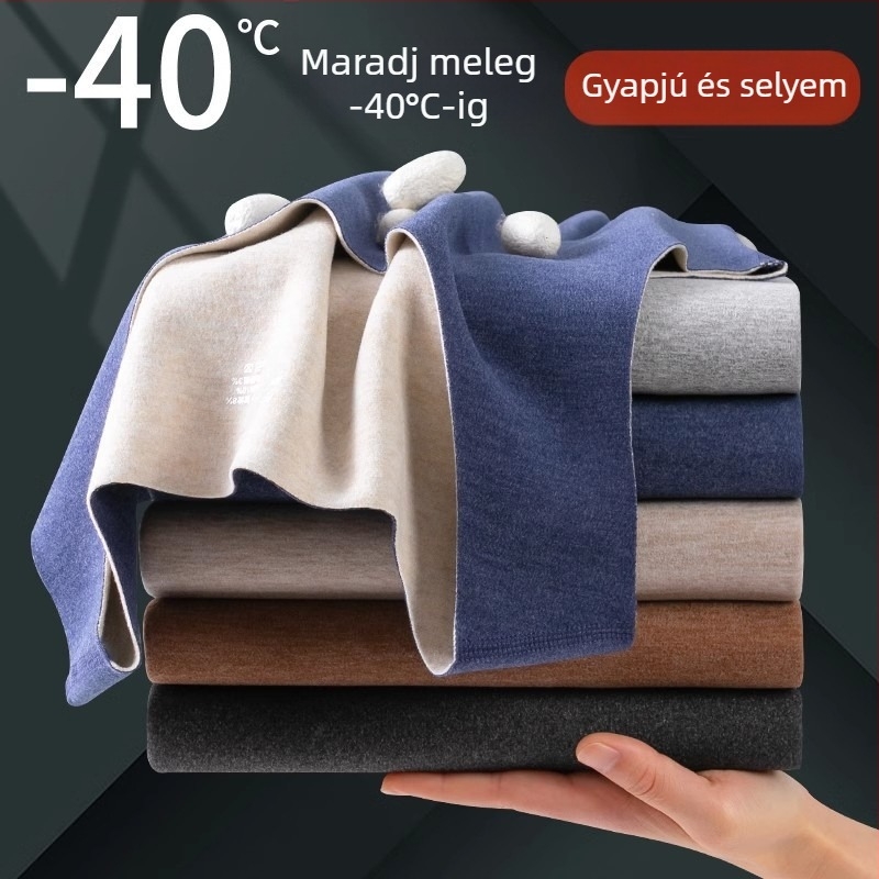 Sima varrás nélküli gyapjú-selyem termo mellény, karcsú szabás, uniszex, őszi-téli szezonra, dupla rétegű melegítő