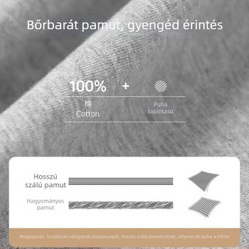 Férfi 100% pamut ujjatlan felső, sportos, lélegző, tavasz-nyárra