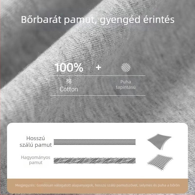 Férfi 100% pamut ujjatlan felső, sportos, lélegző, tavasz-nyárra