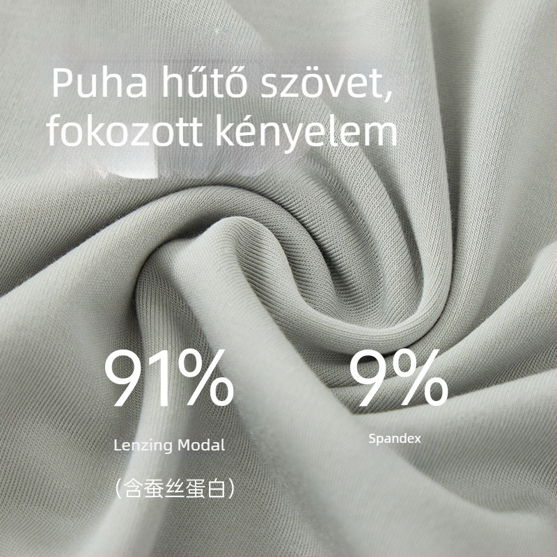 80-count Modal férfi aláöltözet sporthoz és edzéshez, lélegző alapréteg, ujjatlan felső, hűsítő érzés