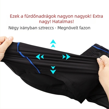 Férfi fürdőnadrág színes blokkokkal, XL méret
