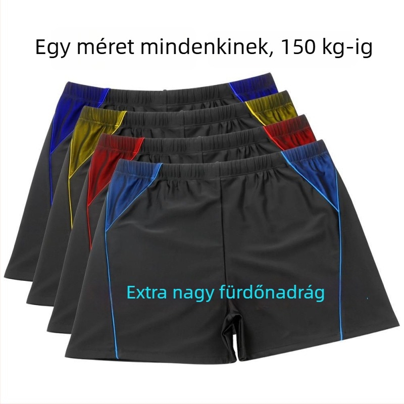 Férfi fürdőnadrág színes blokkokkal, XL méret